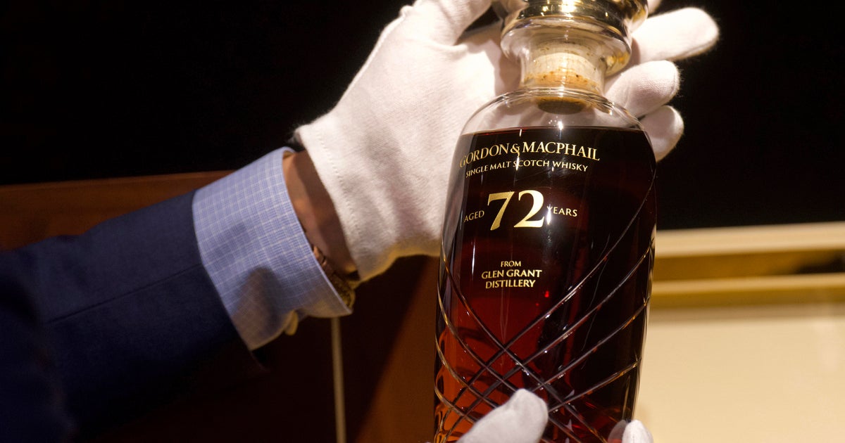 72-year-old bottle of whisky fetches over $54,000 in auction