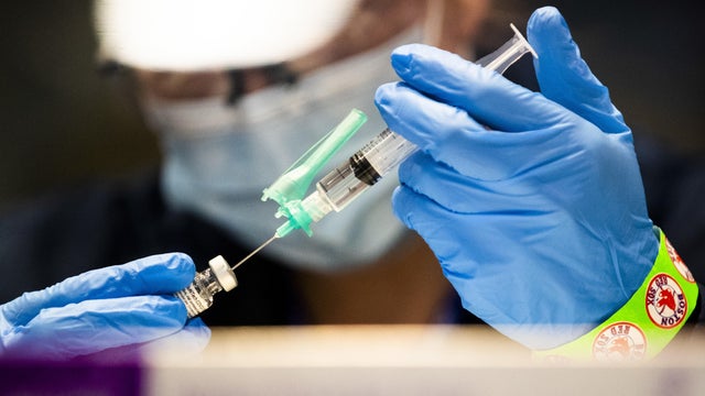 Fenway Park Opens As Mass Vaccination Site 