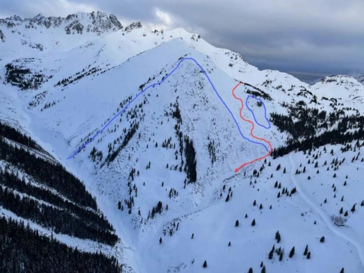 3 skiers found dead after being buried by large avalanche in Colorado