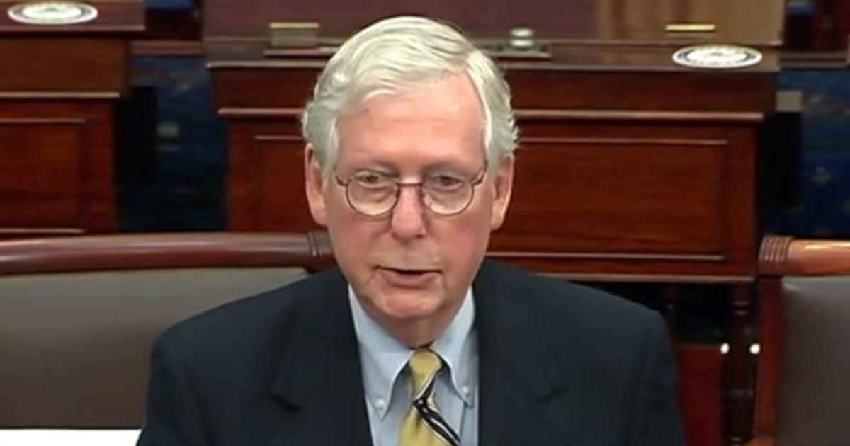 McConnell says Trump was ‘practically and morally responsible’ for rioting after voting innocently