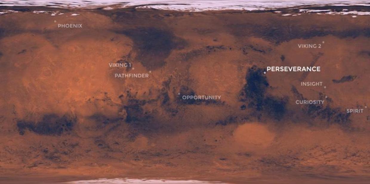 Mars rover's landing site offers golden opportunity to find evidence of