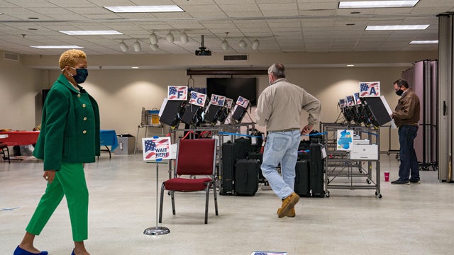 Georgians Go To The Polls In Critical Senate Runoff Election 