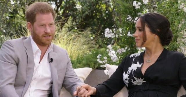 Meghan Markle And Prince Harry Get Candid In Oprah Sit Down Interview On Cbs Cbs News