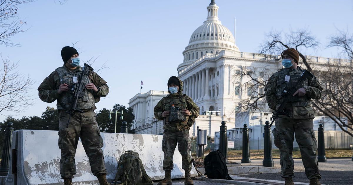 Capitol Police ask for 2,000 National Guard soldiers to remain to protect Congress