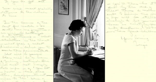 Lady Bird Johnson, first lady and diarist CBS News