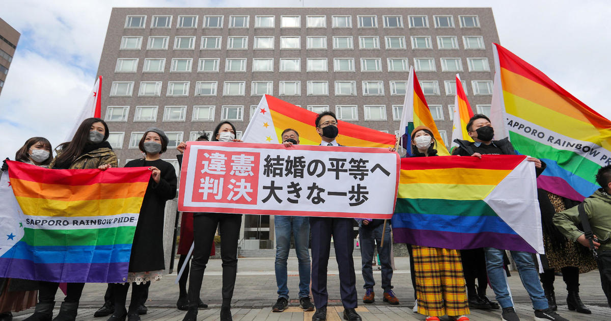 Court rules that Japan's ban on same-sex marriage is unconstitutional