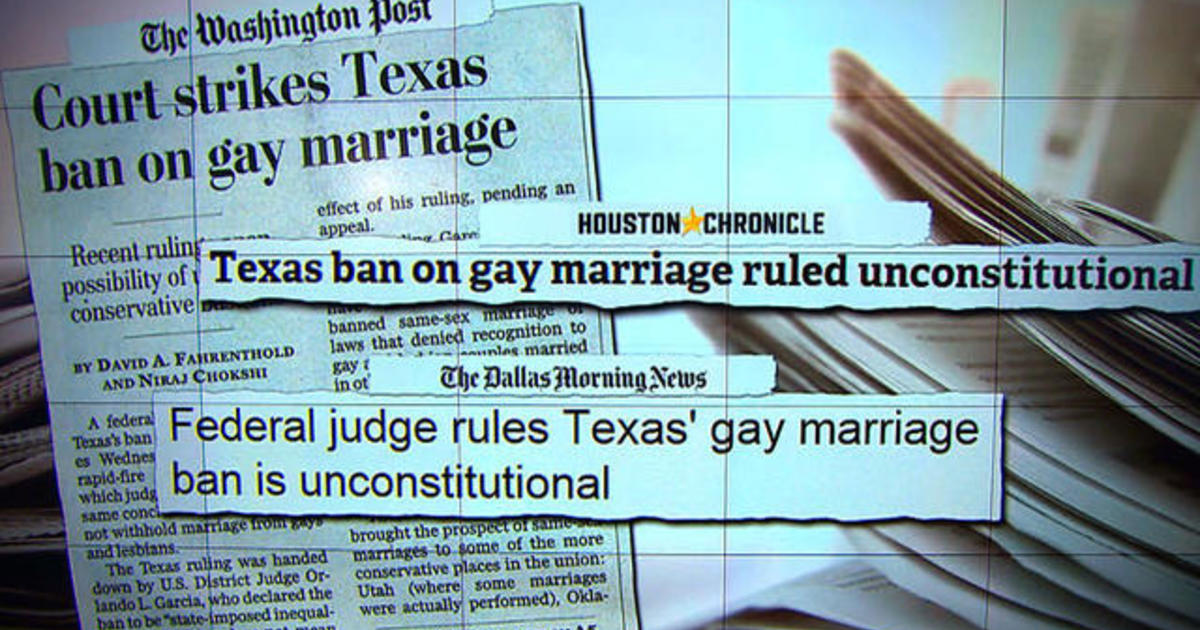 Texas Ban On Same Sex Marriage Unconstitutional Federal Judge Rules 3229