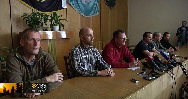 Ukraine crisis: European military observers held by pro-Russian separatists