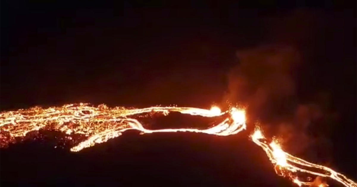 Volcano that was dormant for 6,000 years erupts in Iceland
