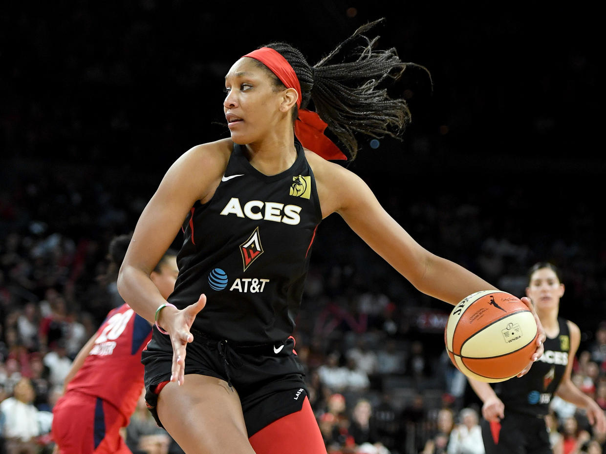 WNBA star A'ja Wilson on speaking her truth and giving back to the next