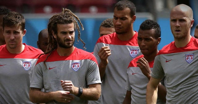 Team USA gets ready to take on Belgium