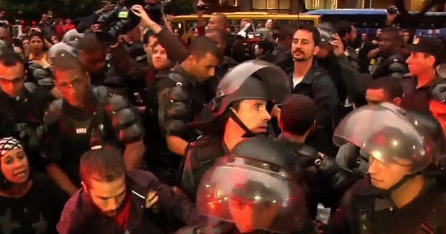 World Cup protests continue in Brazil