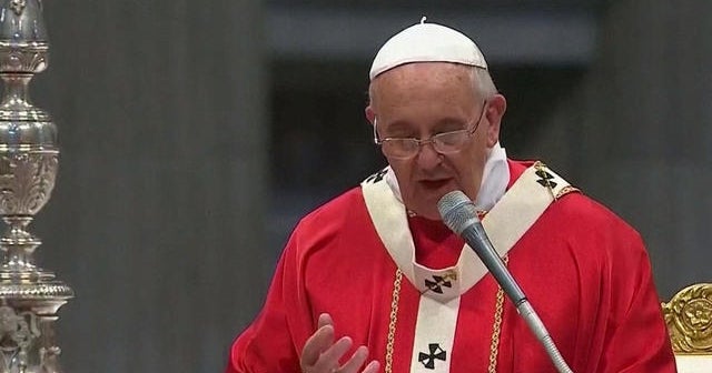 Pope Francis show progressive views in leading group wedding at Vatican