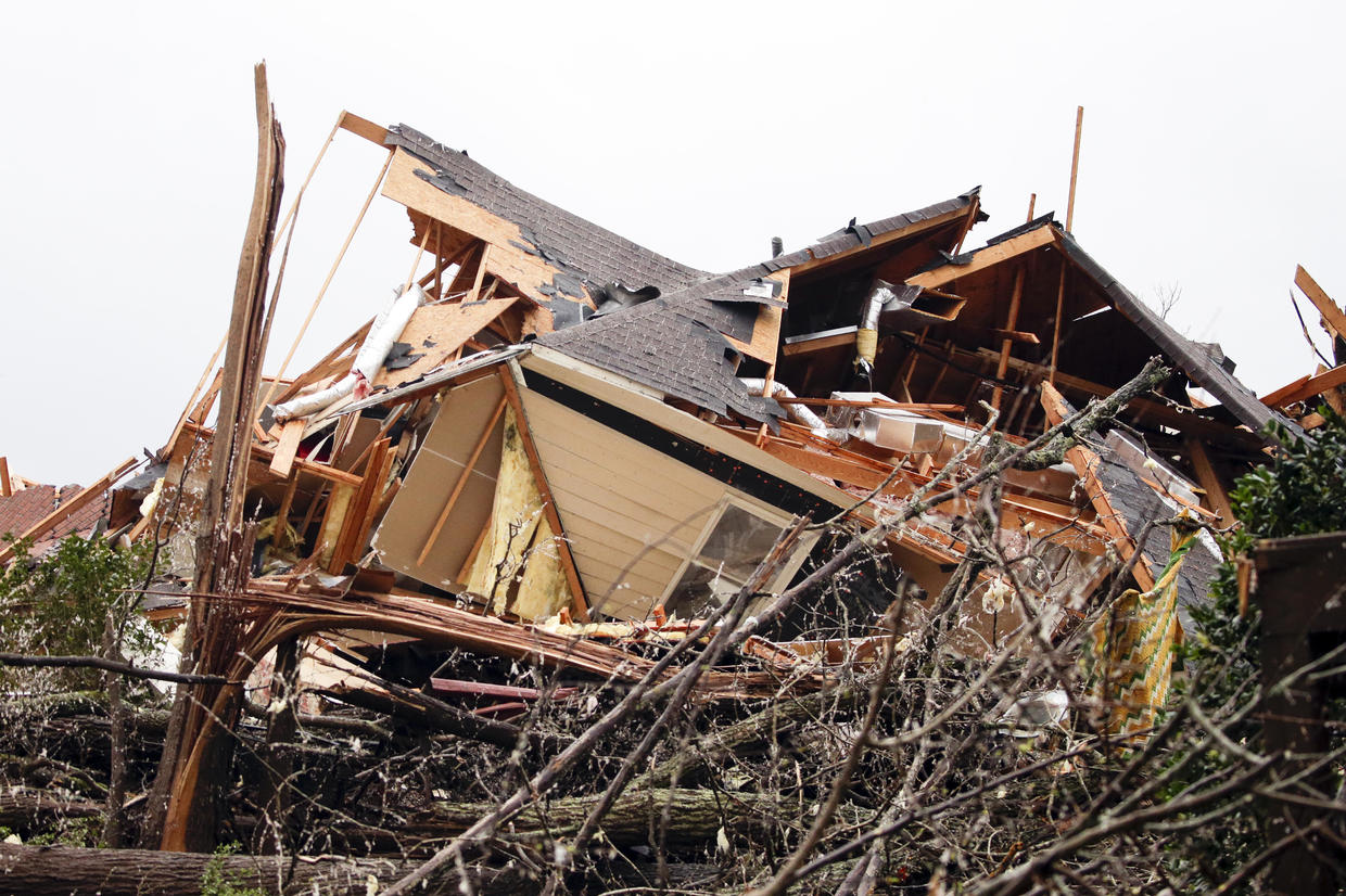 Deadly tornadoes hit Alabama, leaving path of destruction CBS News