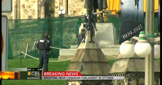 Shots fired in Canadian capital