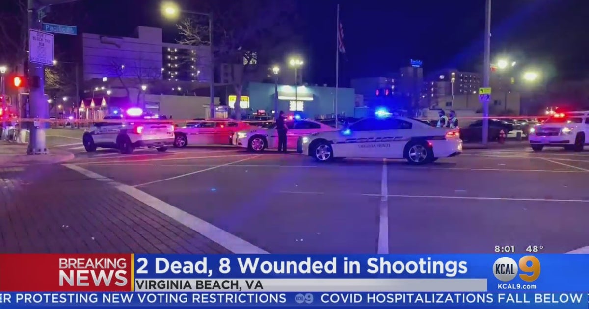 2 Dead, 8 Injured In Virginia Beach Shootings CBS Los Angeles
