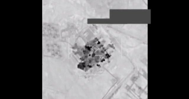 Watch: Raw video of airstrikes against ISIS targets
