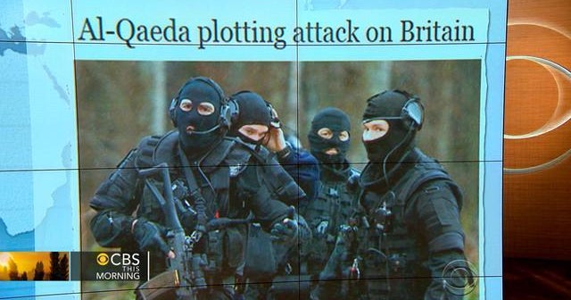 Headlines: MI5 warns al Qaeda planning Paris-style attack on U.K.