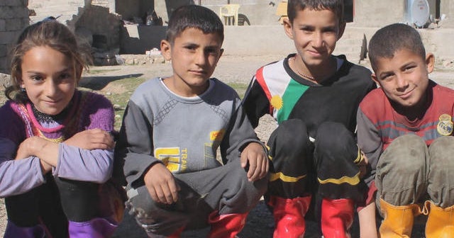 Charity helps kids displaced by ISIS, gives new meaning to boots on the ground