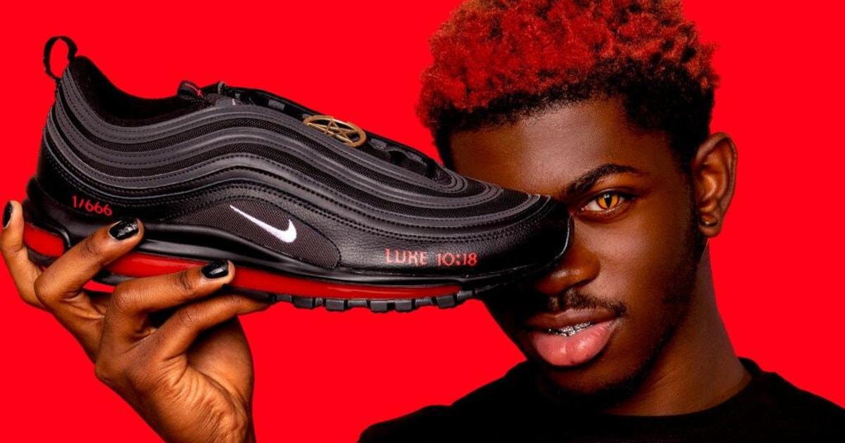 Lil Nas X Releases Satan Nikes Containing Real Human Blood Cbs News