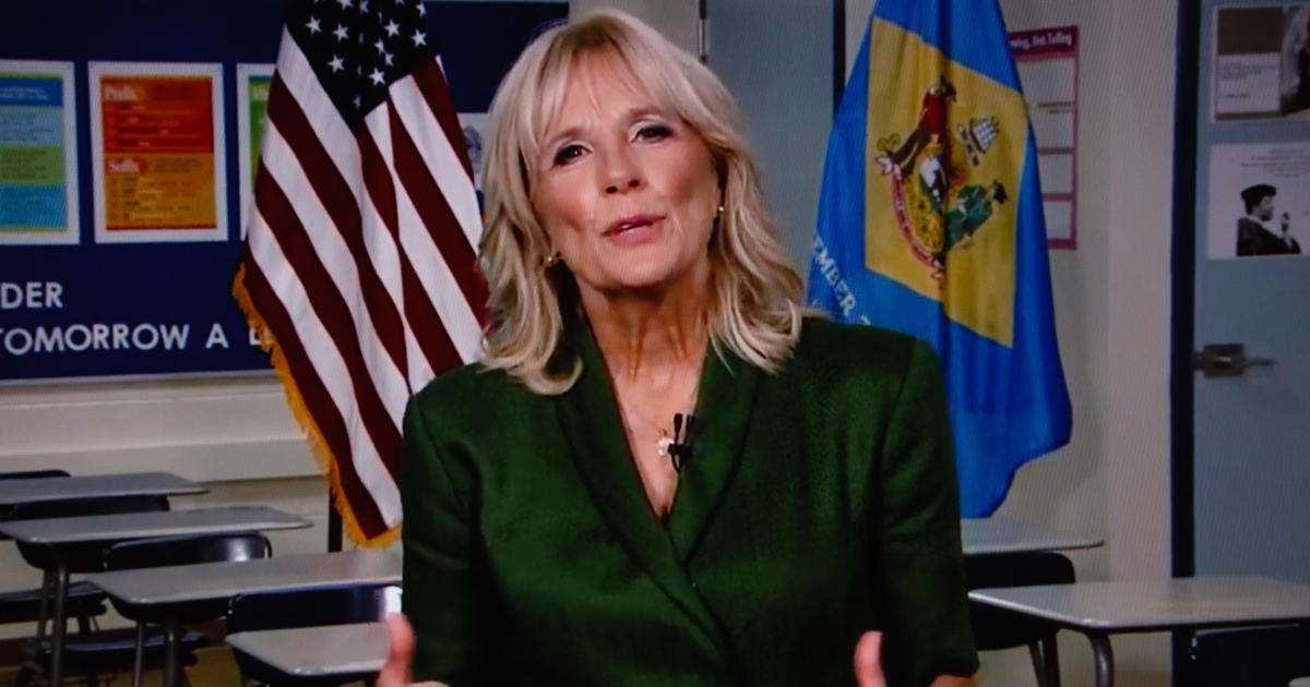 Jill Biden's return to the classroom:  "I want students to see me as their English teacher"