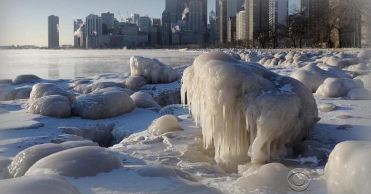 Deep freeze continues, descending below zero CBS News