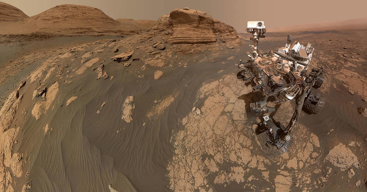 NASA's Mars Curiosity rover beams back dramatic selfie and panoramas at majestic rock formation