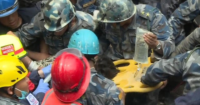 Miraculous rescue of teen from Nepal earthquake rubble