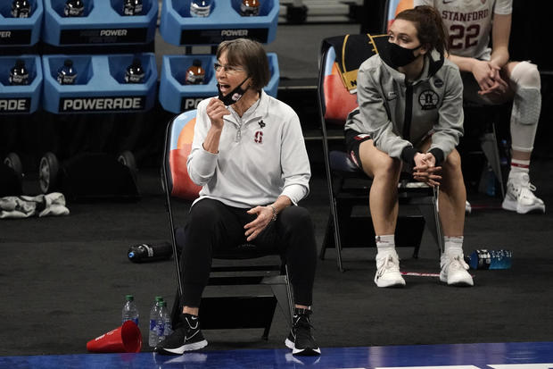 Stanford head coach Tara VanDerveer 