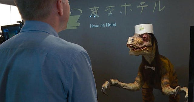 Robot-staffed hotel opens in Japan