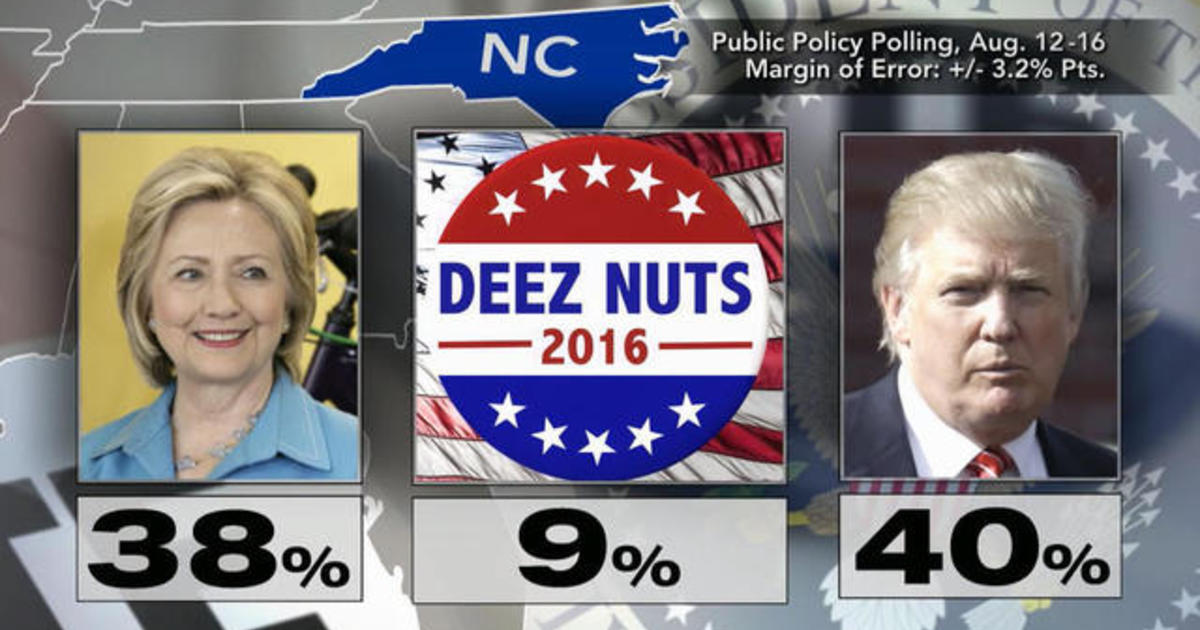 2016 Presidential Race Could Include 800 Candidates Like Deez Nuts And Obi Wan Kenobi Cbs News