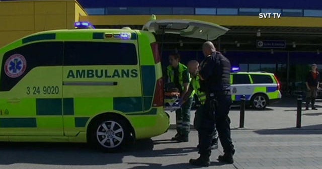 Two stabbed at IKEA store