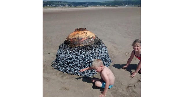 Oops! U.K. parents let kids play with WWII bomb