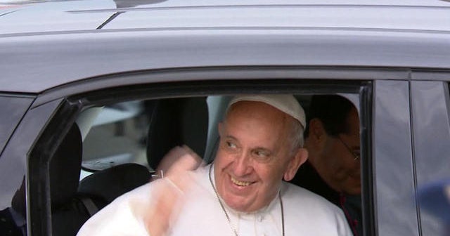 Massive crowds flood Washington to welcome Pope Francis