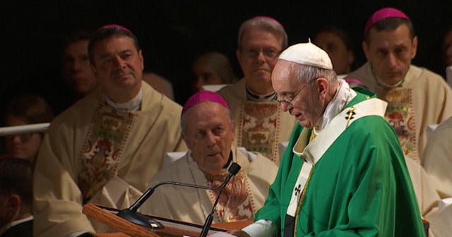 Pope Francis leads mass at Madison Square Garden