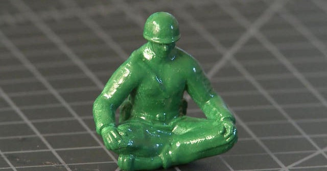 Yoga Joes put a twist on a classic toy