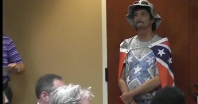 Dummy of the Day: Confederate flag supporter