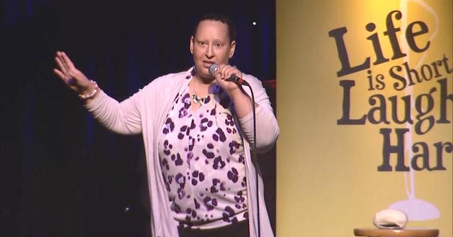 Comedian laughs in the face of cancer