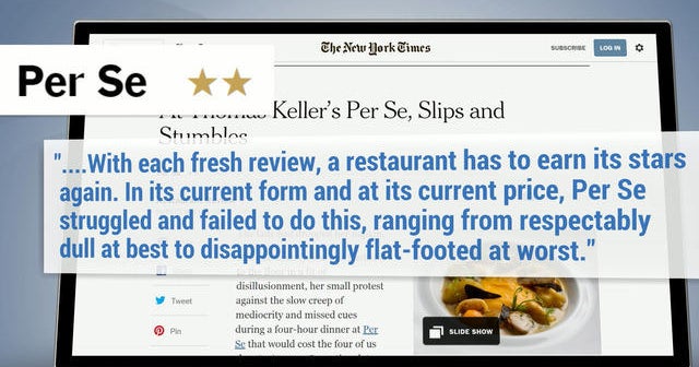 NYT review rips fancy restaurant in review NYT review rips fancy restaurant in review