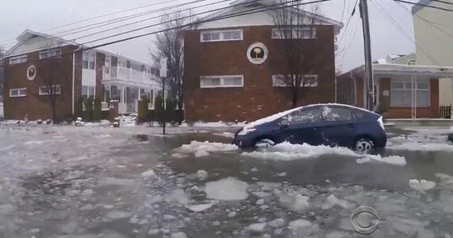 New Jersey seeing major flooding CBS News