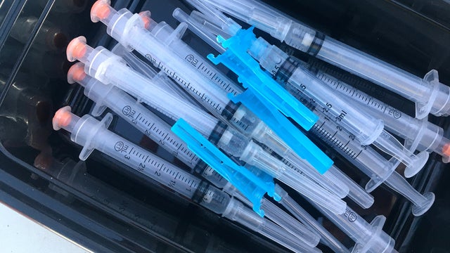 Drive-thru Johnson & Johnson vaccine in Delaware County PA 