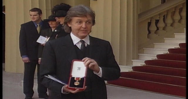On this day: Paul McCartney gets knighted