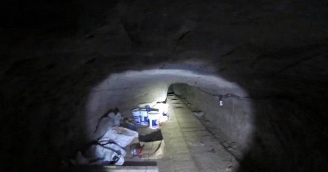 Huge underground drug tunnel stretches across U.S.-Mexico border