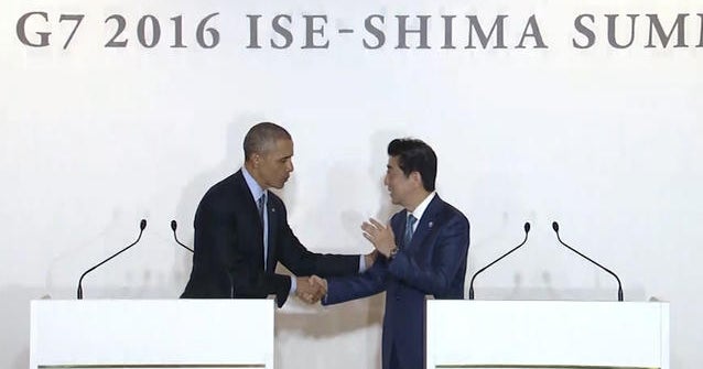 Tough words for Obama in Japan