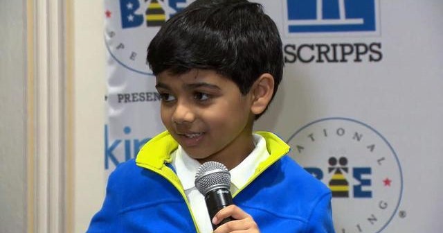 Six-year-old takes on the National Spelling Bee