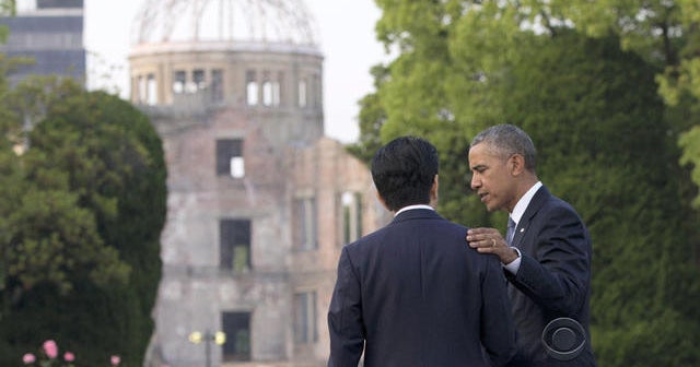 Obama pays emotional visit to Hiroshima
