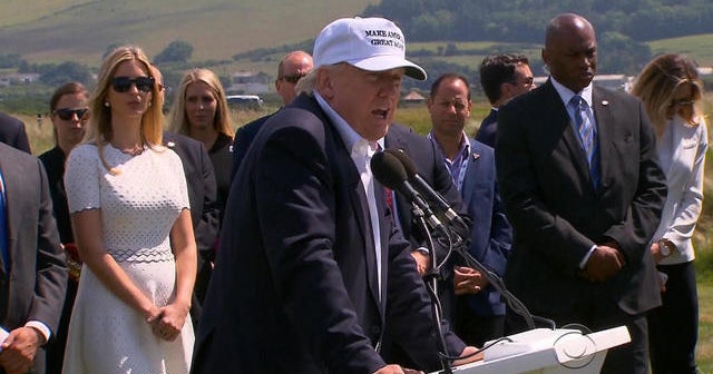 Donald Trump praises Brexit