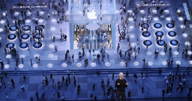 Apple holding Spring Loaded release event