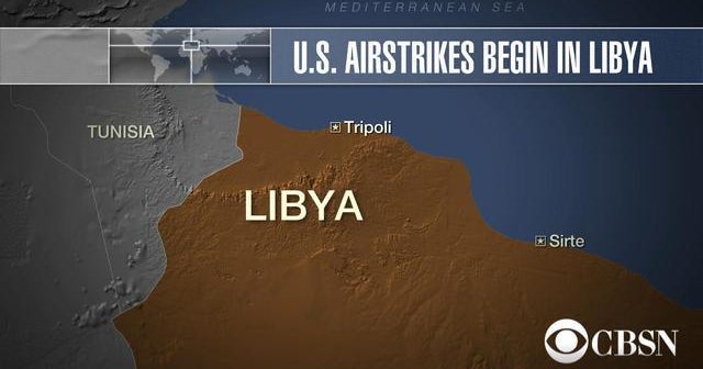 U.S. launches airstrikes on ISIS in Libya