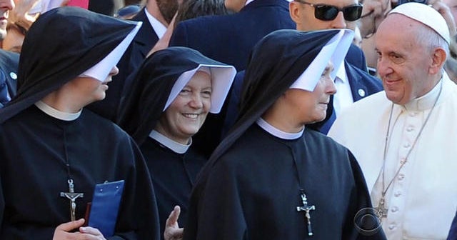 Pope Francis looking into female clergy members